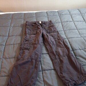 okaidi brown cargo pants size 10-12 (large) boys